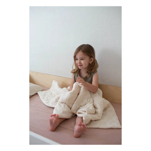 Soft Spot - Organic Cotton Elastic Fitted Sheet | Pink