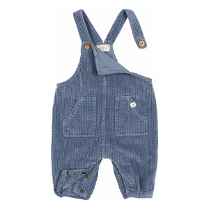 Búho - Velvet Jumpsuit | Gray Blue