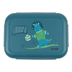 Trixie - Öğle Yemeği Kutusu Klipsleri Ballplayer Mr. Triceratops | Mavi