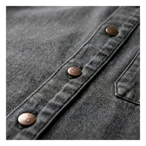 Finger in the Nose - Harper Denim Shirt | Gray