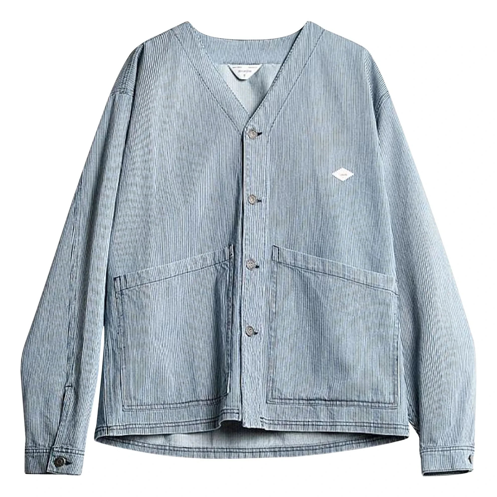 Wooden Store - Cardigan Giacca Loco | Gray Blue