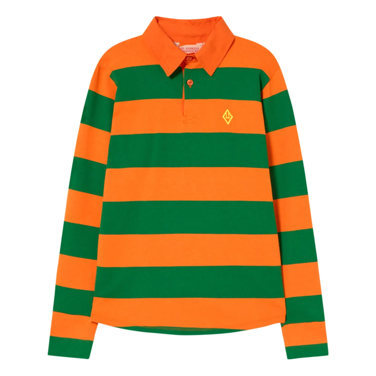 The Animals Observatory - Eel Polo T-Shirt | Orange