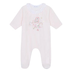Tartine et Chocolat - ABC Floral Patterned Pajamas | Light Pink