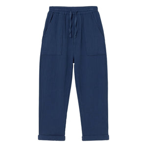 Cozmo - Iker Cotton Jersey Pants | Navy Blue