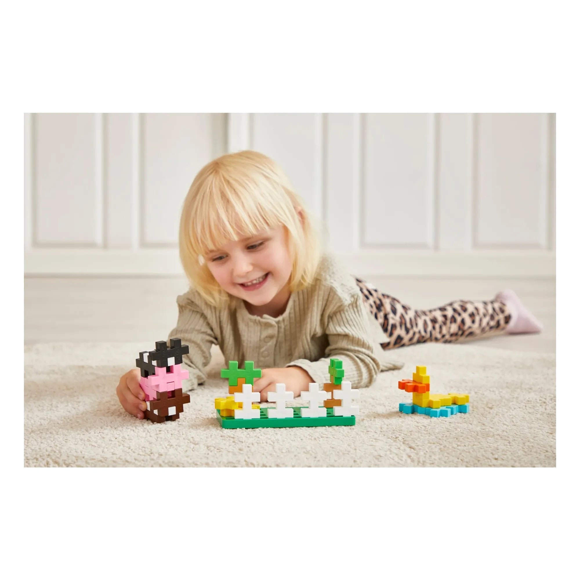 Plus-Plus - Farm activity set - 40 pieces