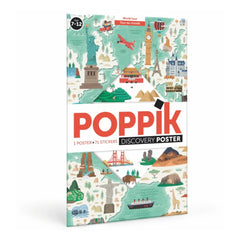 Poppik - World Tour Sticker Poster