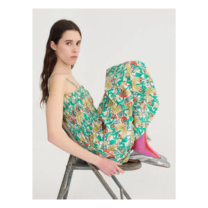 Bobo Choses - Herbalist Strapless Organic Cotton Dress | Ecru