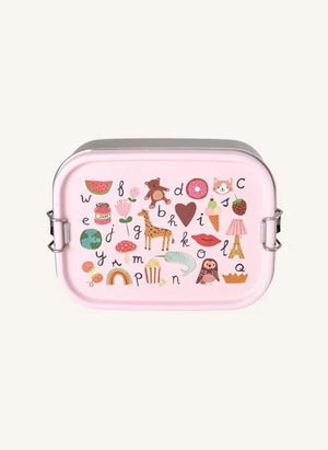 Rice - ABC Lunch Box | Pastel Pink