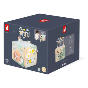 Janod - Maxi Cube Multi-purpose Activity Toy