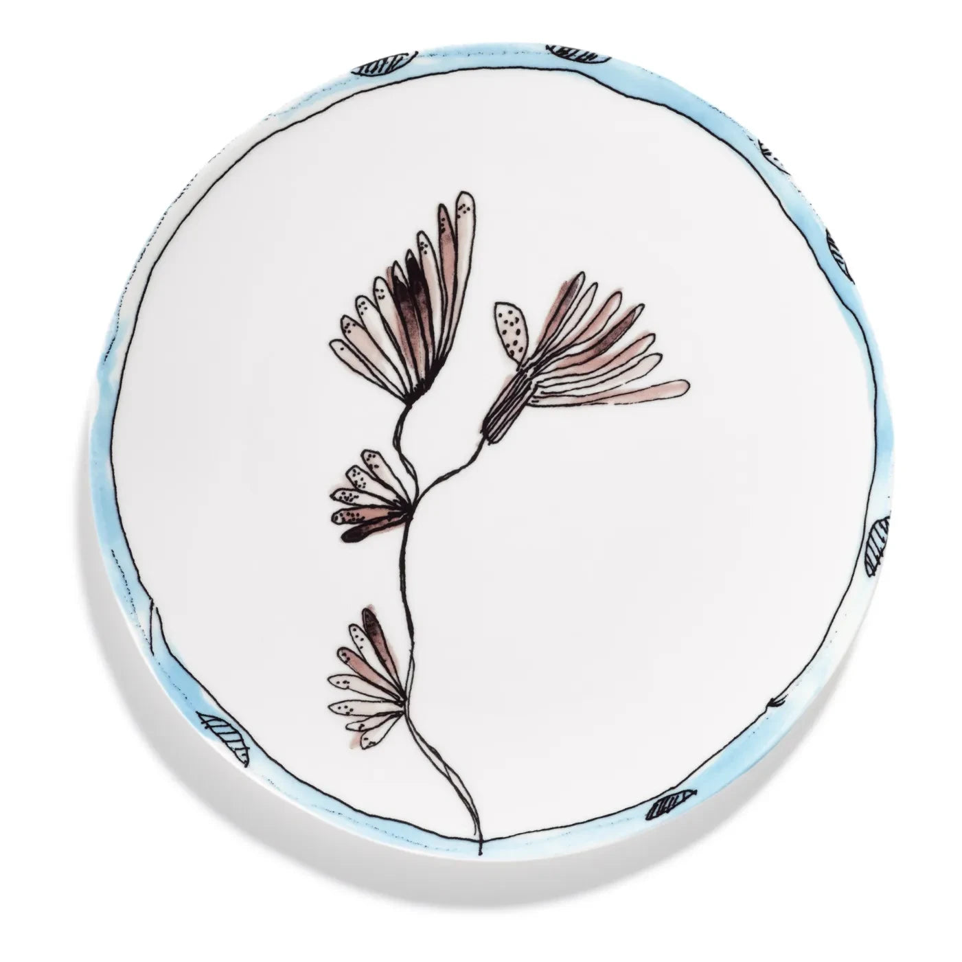 Serax - Camelia Plates, Serax for Marni - 2'li Set | Patlıcan Moru