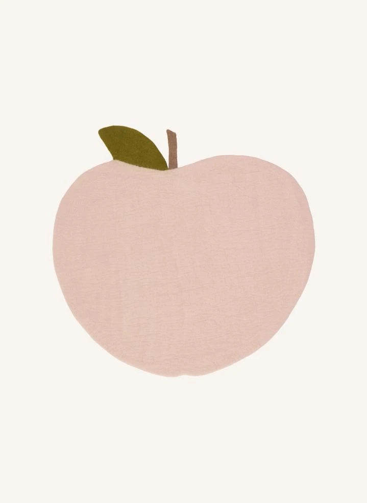Muskhane - Felt Apple Rug | Powder Pink