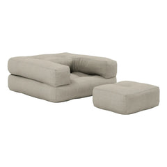 Karup Design - Children's Cube Pouf Seat | Linen