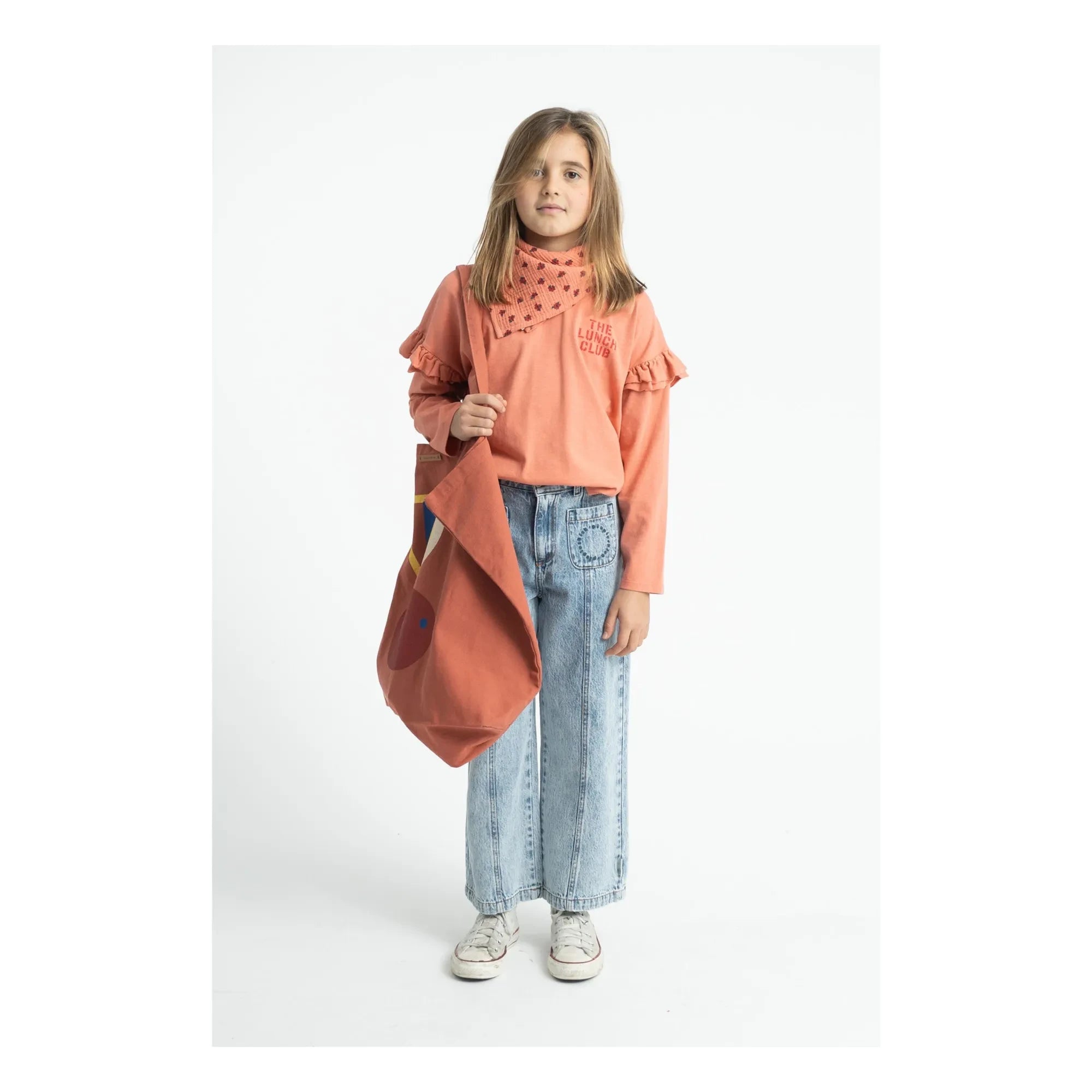 Piupiuchick - The Lunch Club T-Shirt | Coral