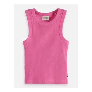 Scotch & Soda - Ribbed Tank Top | Pink