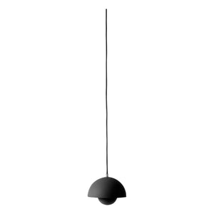 & Tradition - Flowerpot VP10 sarkıt lamba, Verner Panton | Siyah