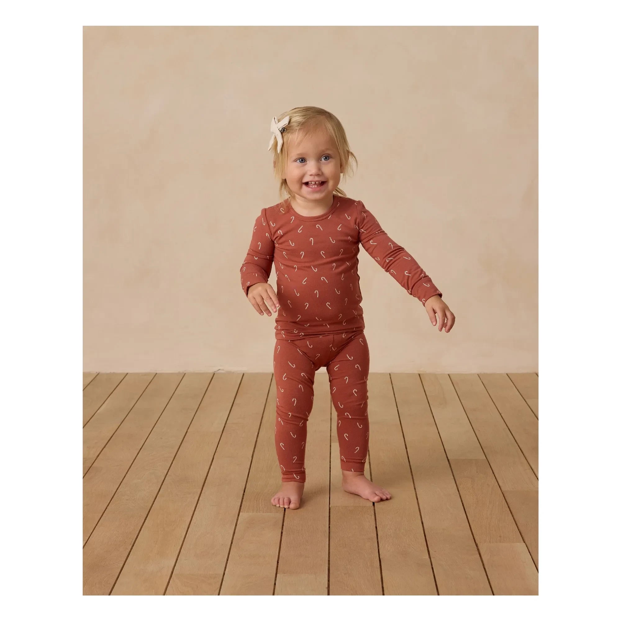Quincy Mae - Rouge Brun Pajama Set