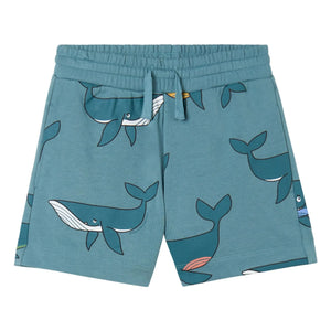 Stella McCartney Kids - Short Whales | Turquoise