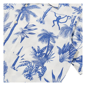 Universal Works - Chemise Camp Jungle Toile | White