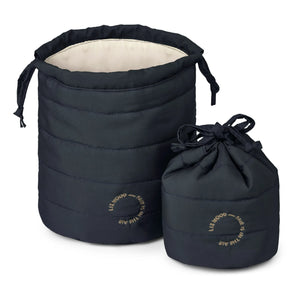 Liewood - Luan Storage Pouches - Set of 2 | Navy Blue