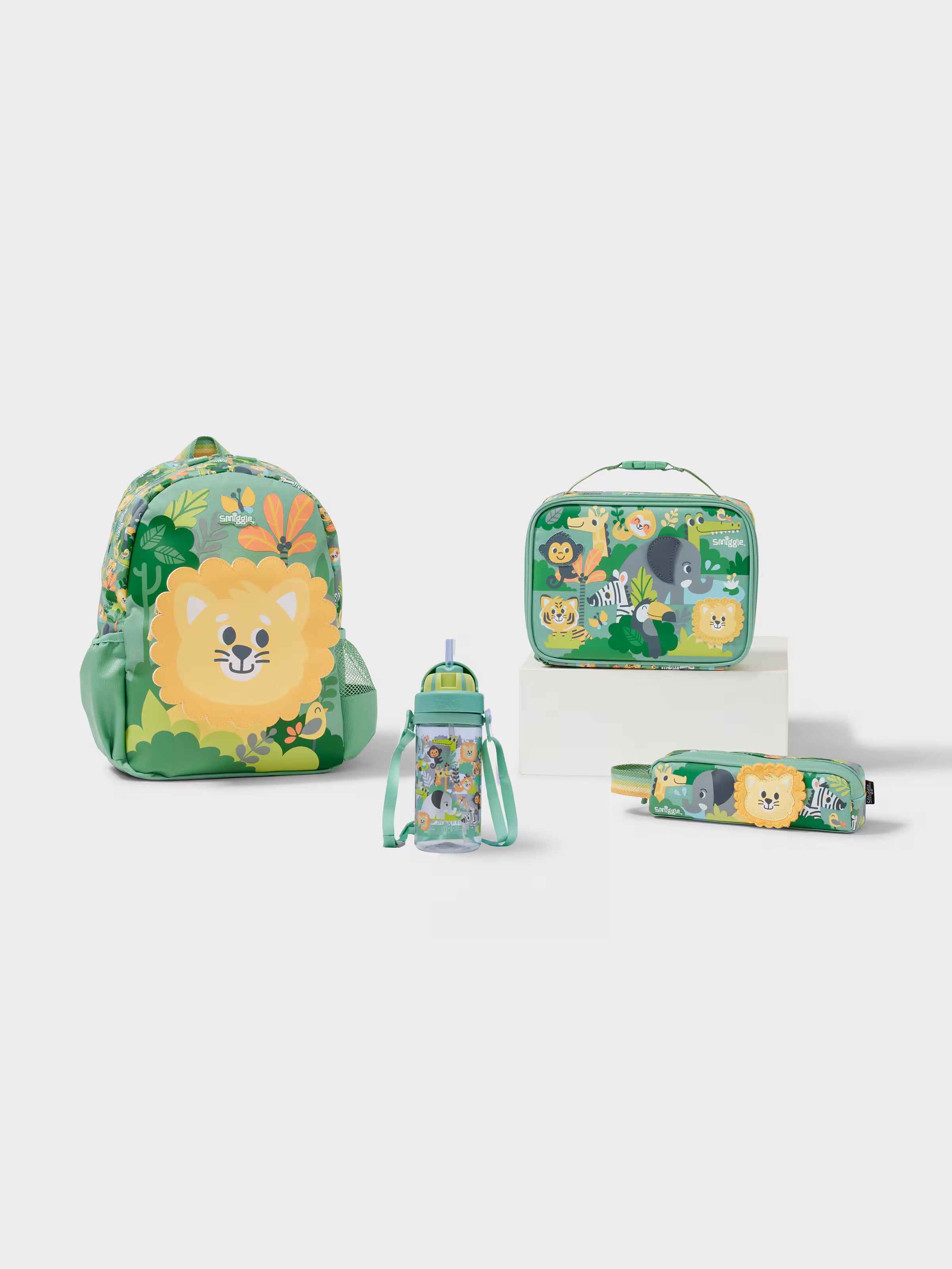 Smiggle - Little Journeys 4'lü Anaokulu ve Kreş Çanta Seti