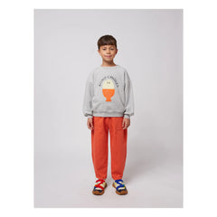 Bobo Choses - Organic Cotton Jogger Pants | Red