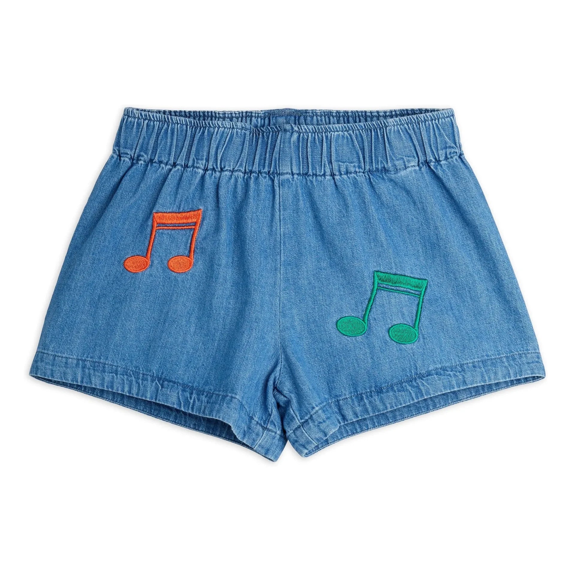 Mini Rodini - Short Notes Denim | Blue