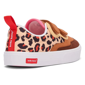 Hello Hossy - Leopard Scratch Sneakers | Krem