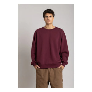 Smallable Man - Organic cotton sweatshirt | Aubergine