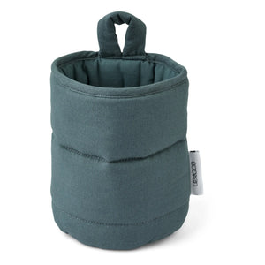 Liewood - Faye Organic Cotton Storage Basket | Grey Blue