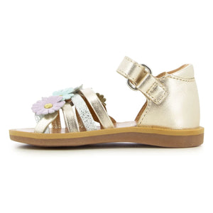 Pom d'Api - Poppy Multi Flo Sandaletler | Altın