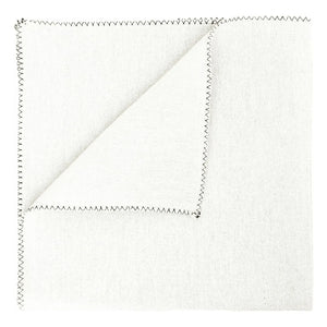 Haomy - Zilia Mesh Napkin | White