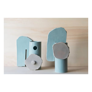 Vitra - Découpage Leaf Vase - Ronan & Erwan Bouroullec | Ice Blue