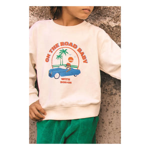 Bonton - Sweat Smile On The Road Molleton | Ivory
