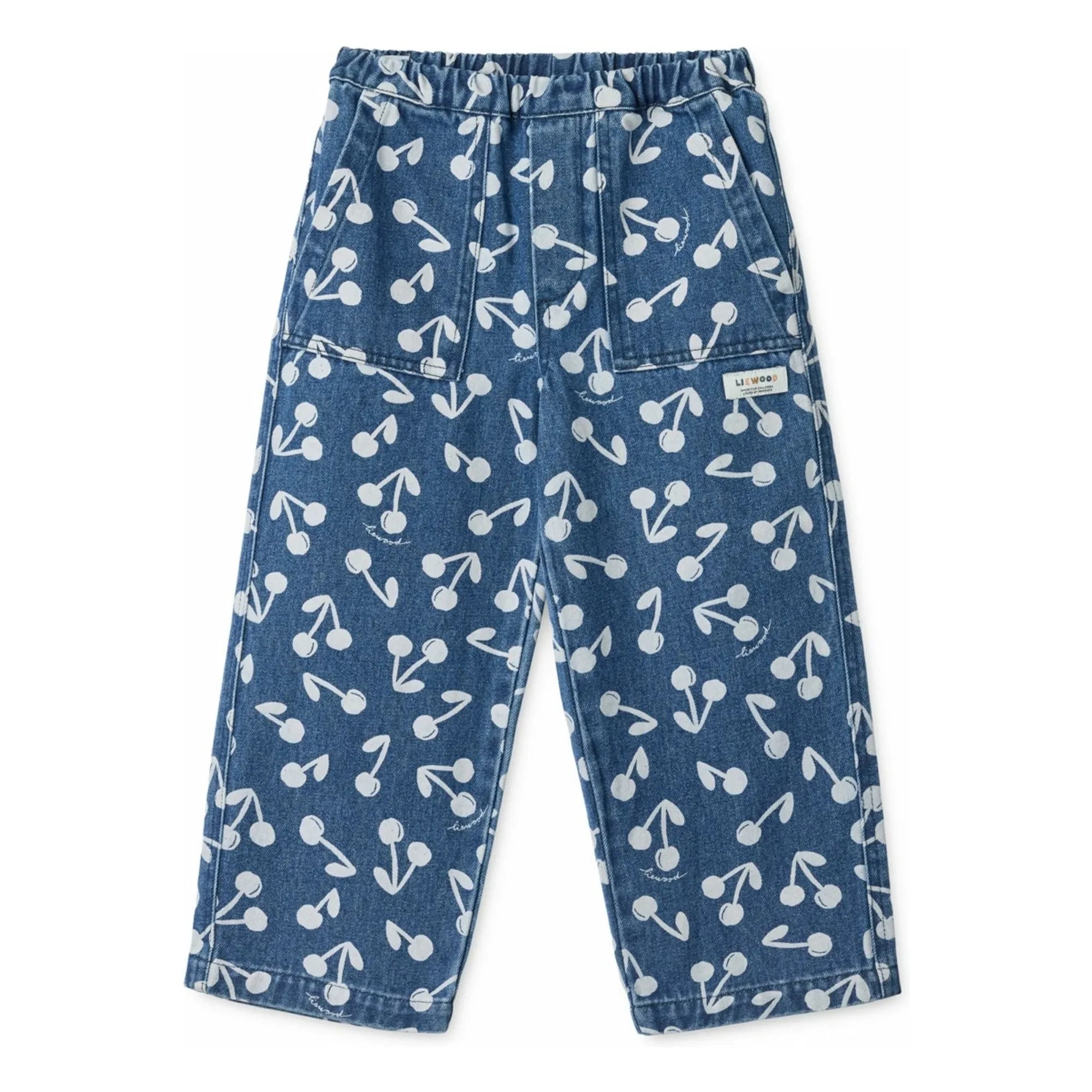 Liewood - Jean Cesar Cherries | Denim Blue