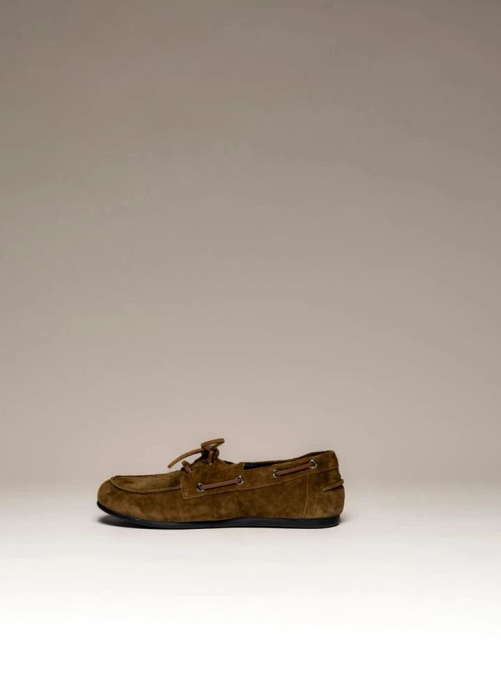 Odare - Leo Suede Tekneli Shoes | Brown