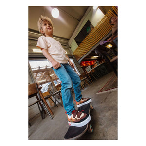 Hello Hossy - Mascots Ride Cartoon Sneakers | Brown