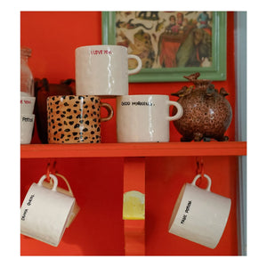 Anna + Nina - Perfect Morning Espresso Cups - Set of 2 | Ecru