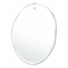 M Nuance - Slanted Mirror - Random Shape Vertical Oval