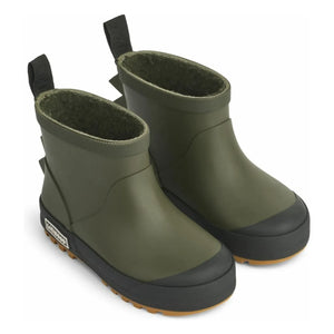 Liewood - Jesse Dino Thermal Rain Boot | Khaki