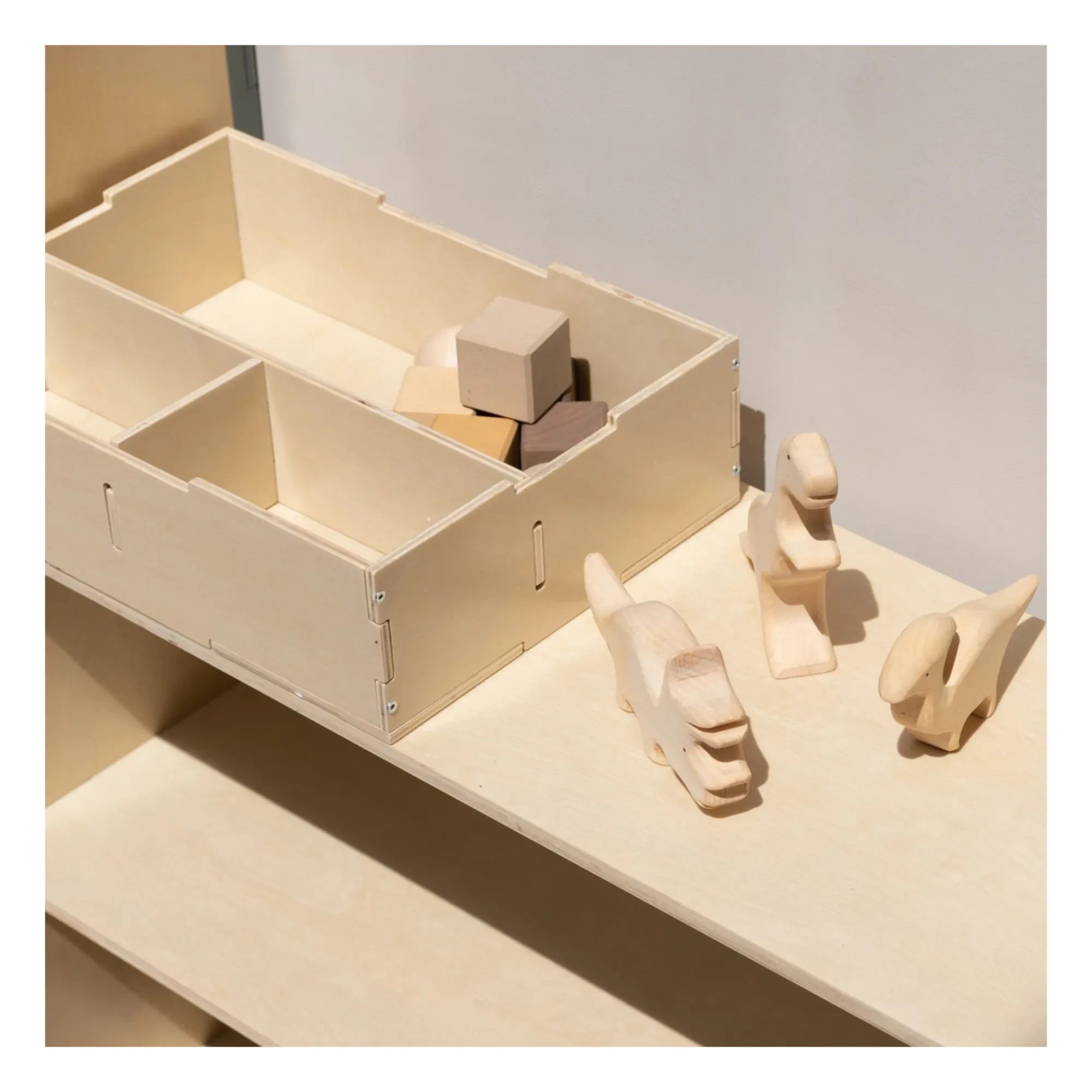 Nofred - Wooden Lid Storage Box | Light Wood