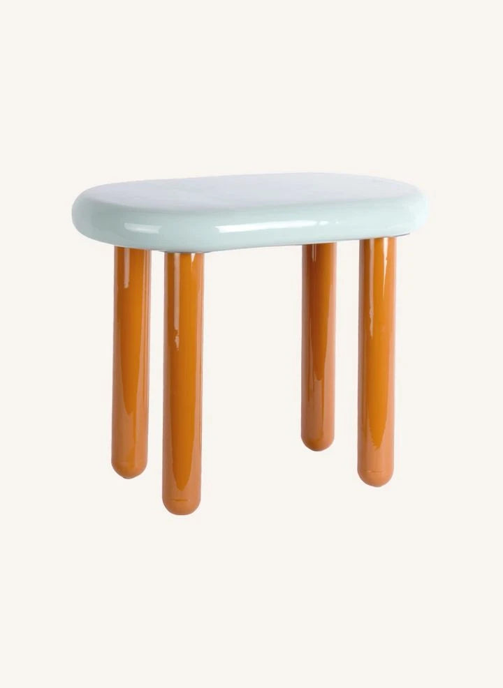 Present Time - Firenze Metal Side Table | Turquoise