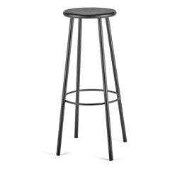 Serax - Wooden Stool with Metal Base | Black
