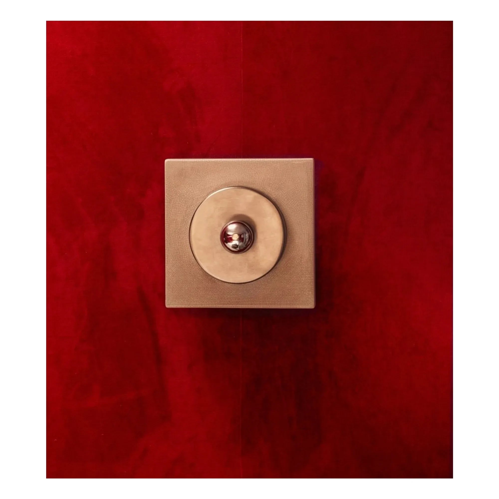 The Socialite Family - Marta wall lamp in cracked ceramic | Cream
