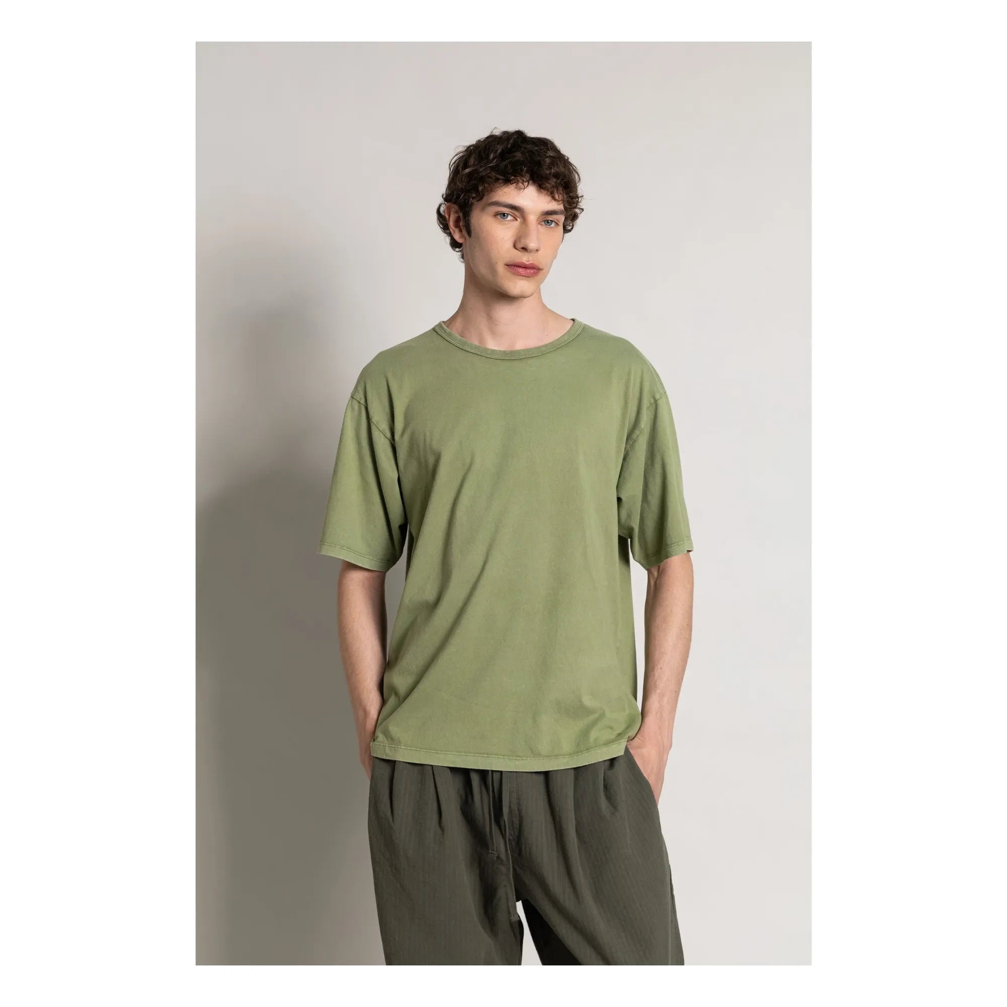 Smallable Man - Solal Organic Cotton T-Shirt | Light Khaki