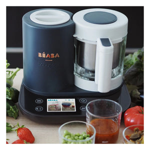 Béaba - BabyCook Smart Baby Food Maker | Charcoal Gray