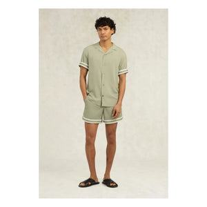 Ché Studios - Baller Swim Shorts | Beige - Green