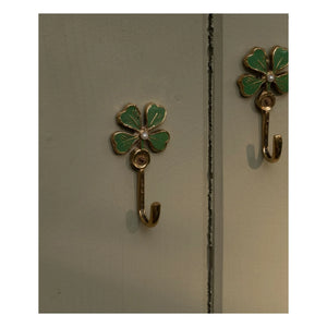 Doing Goods - Lucky Clover pirinç palto askısı | Altın