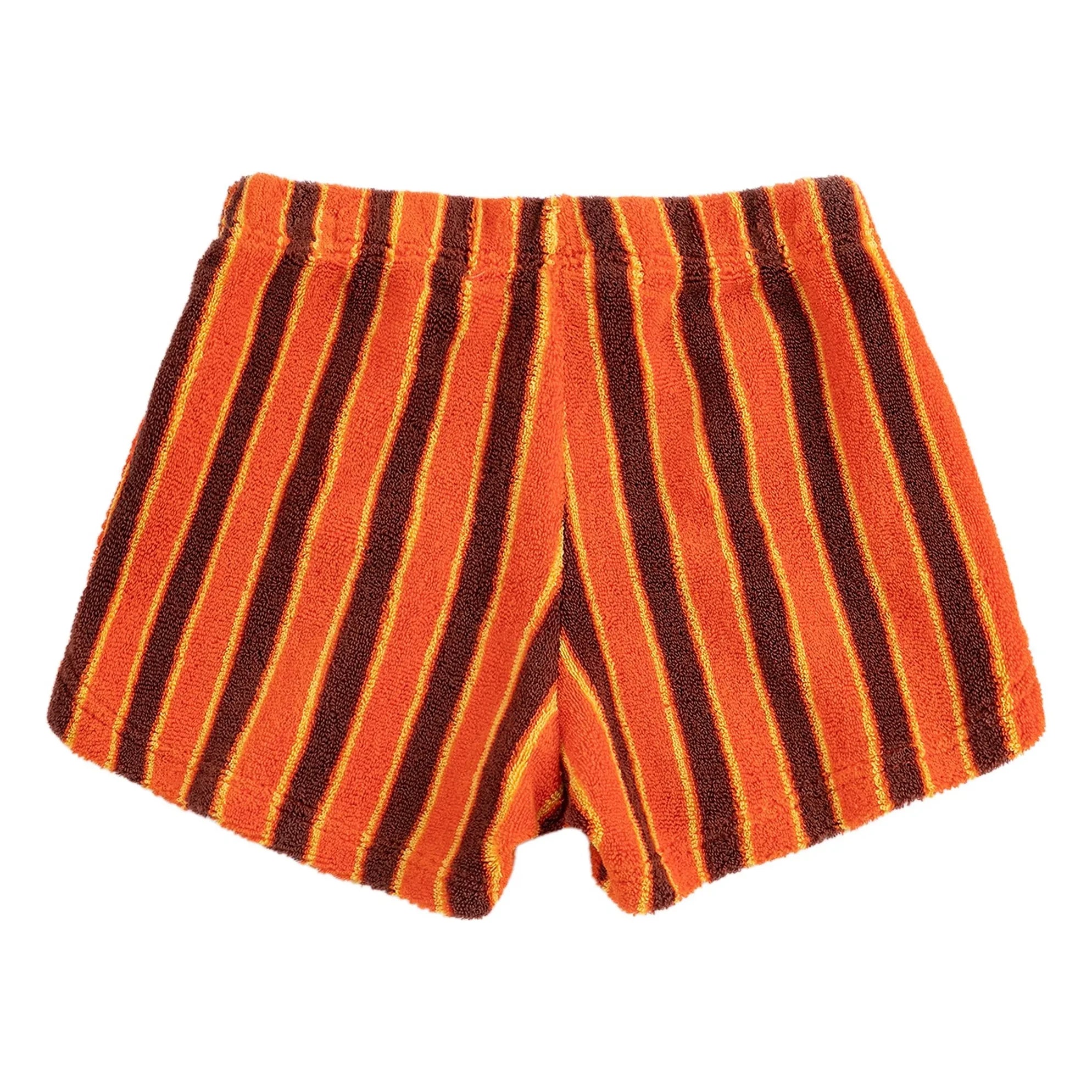 Bobo Choses - Striped Baby Shorts | Orange