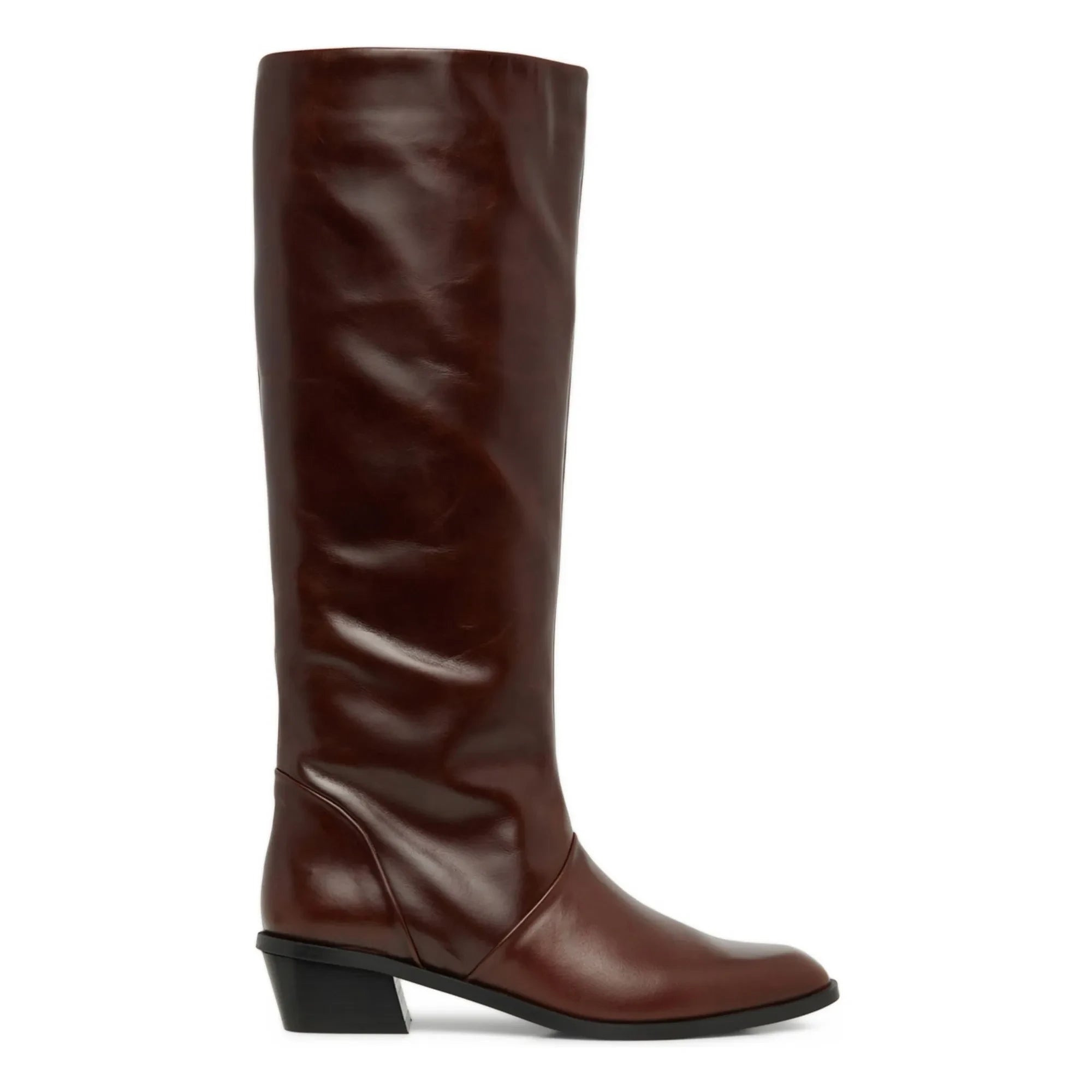 Augusta - Sarah Leather Boots | Chocolate