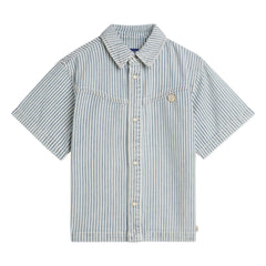 Scotch & Soda - Striped Denim Shirt | Light Blue